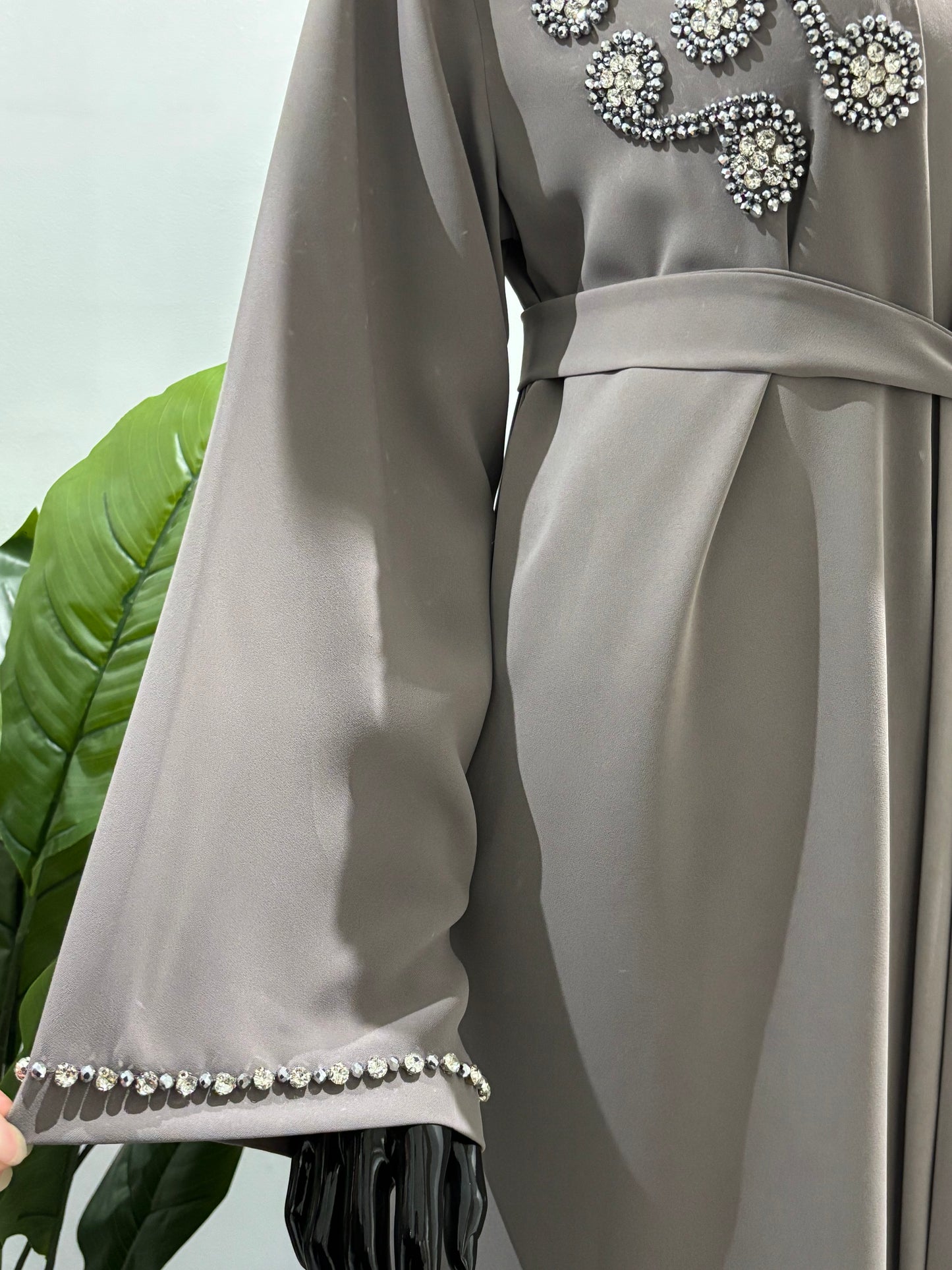 Beige abaya