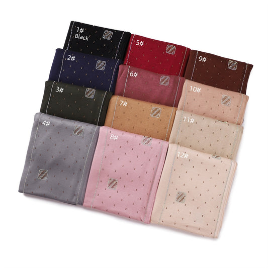Diamond Long Women Jersey Hijab