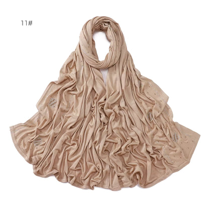 Diamond Long Women Jersey Hijab