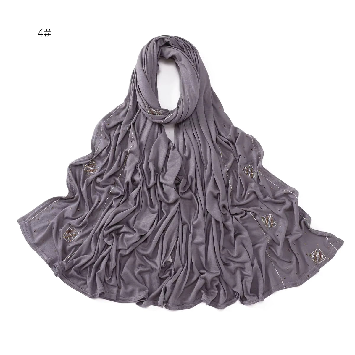 Diamond Long Women Jersey Hijab