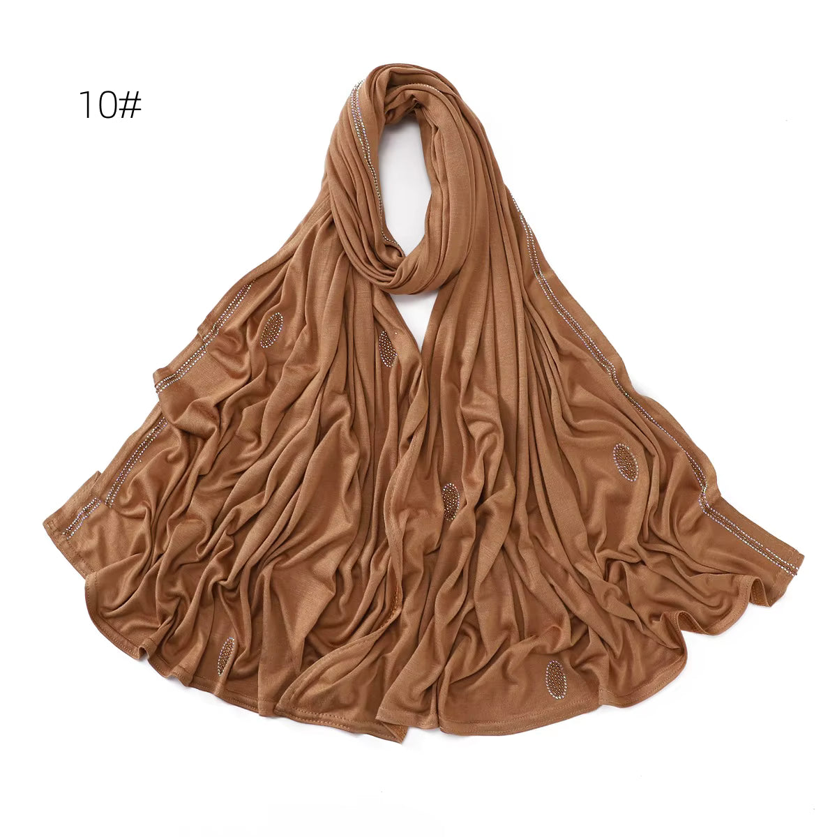 Diamond Long Women Jersey Hijab
