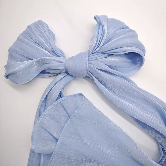 Crinkle Shawl Glitter Plain Breathable Shiny Satin Silk Crepe Hijab Scarf