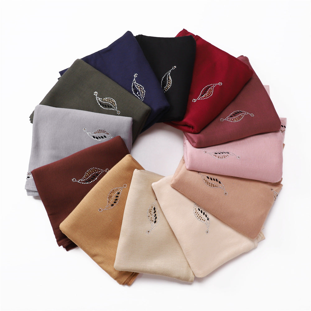 Diamond Long Women Jersey Hijab