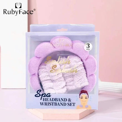 Headband Wrist Towels Hairband for Women Girls