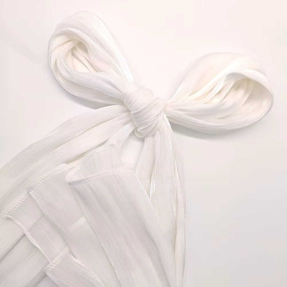 Crinkle Shawl Glitter Plain Breathable Shiny Satin Silk Crepe Hijab Scarf