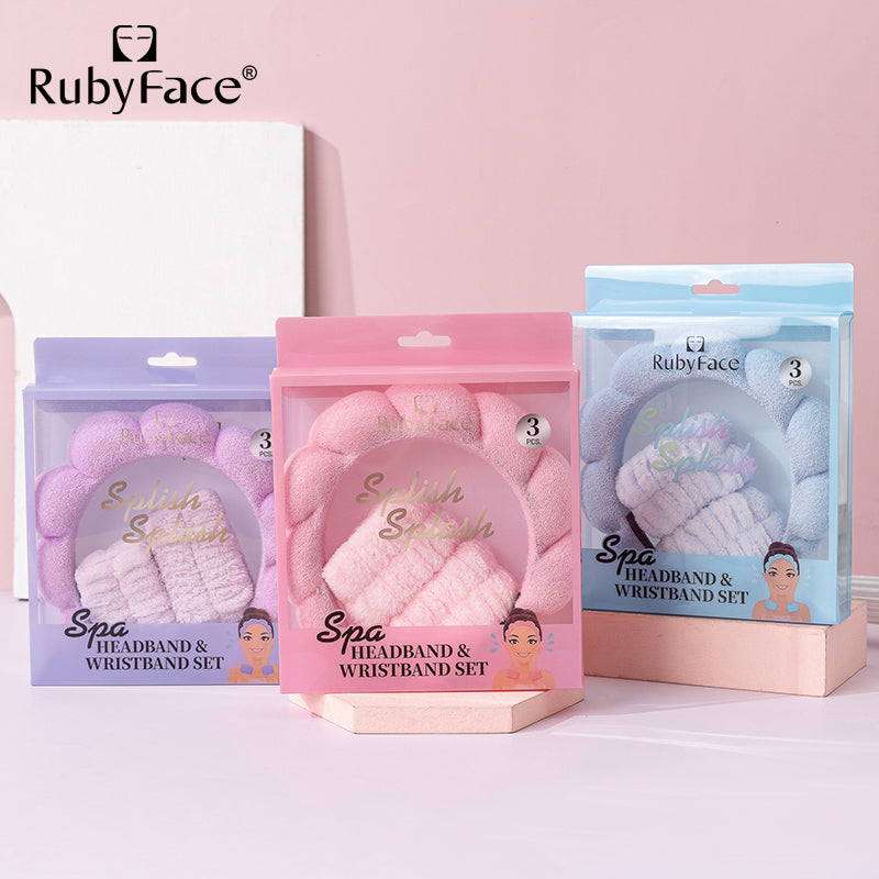 Headband Wrist Towels Hairband for Women Girls