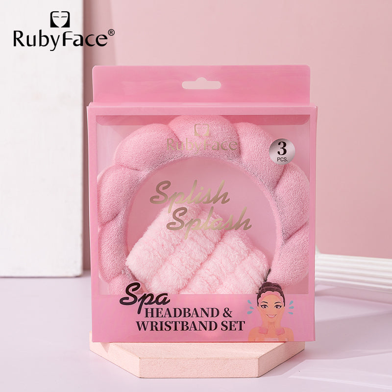 Headband Wrist Towels Hairband for Women Girls