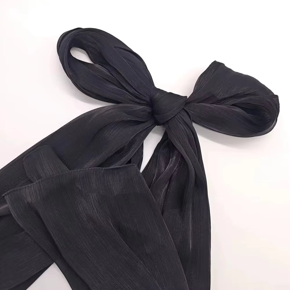 Crinkle Shawl Glitter Plain Breathable Shiny Satin Silk Crepe Hijab Scarf