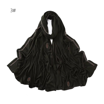 Diamond Long Women Jersey Hijab