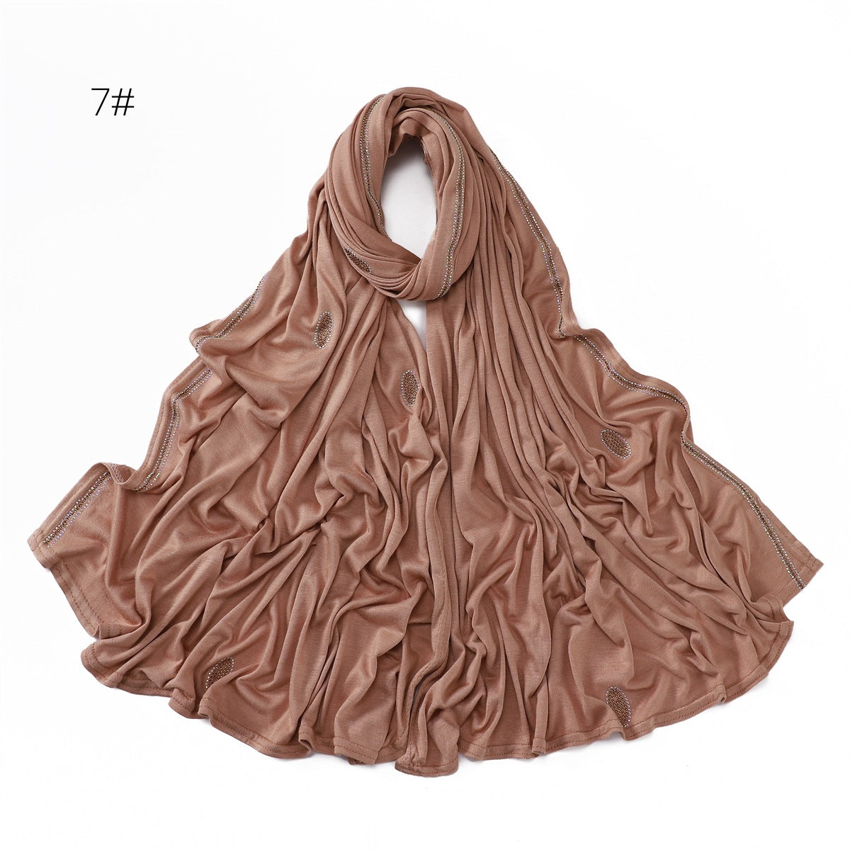 Diamond Long Women Jersey Hijab