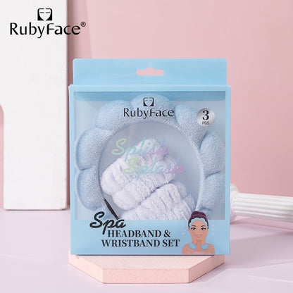 Headband Wrist Towels Hairband for Women Girls