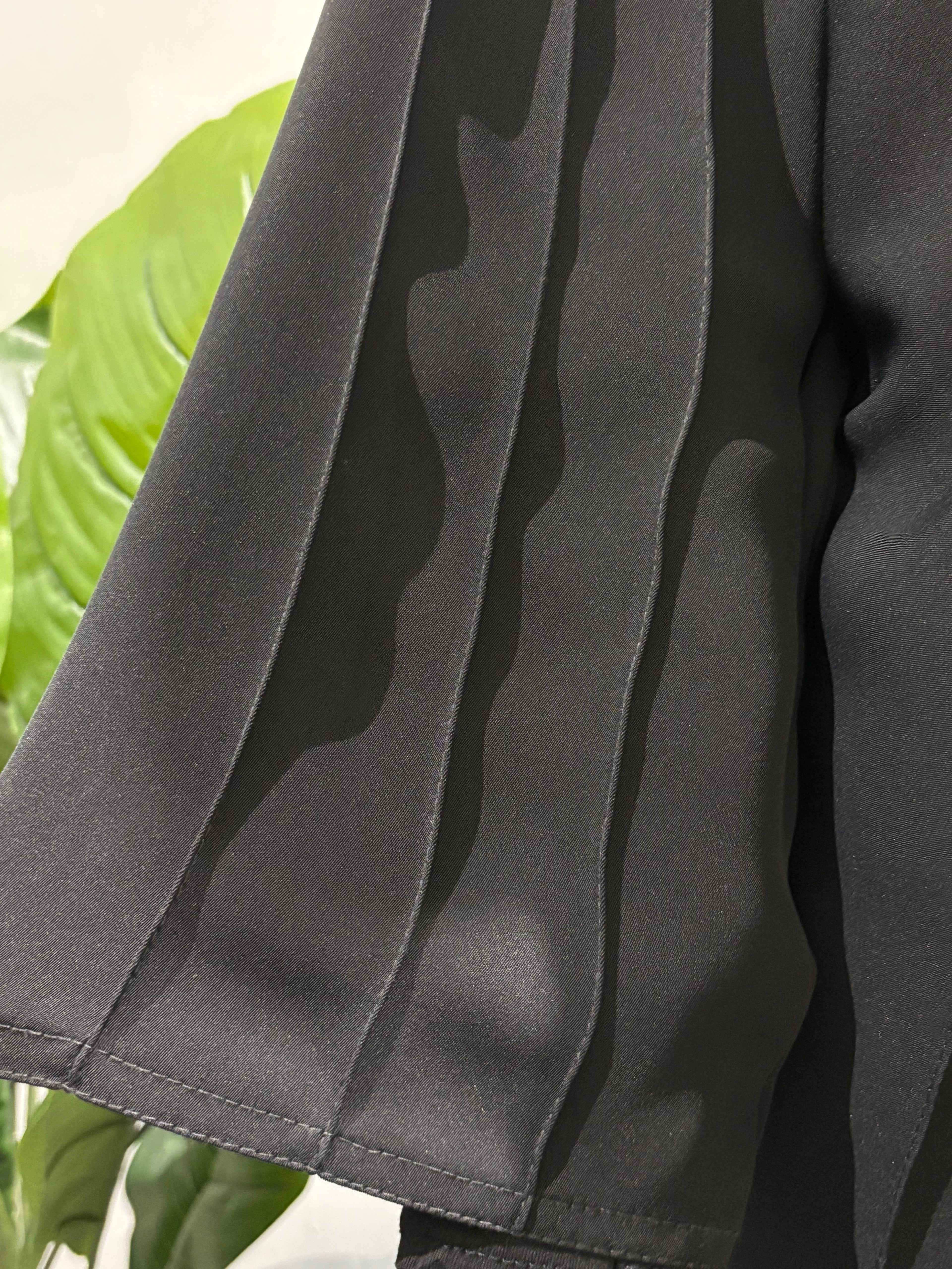 Black Plain abaya