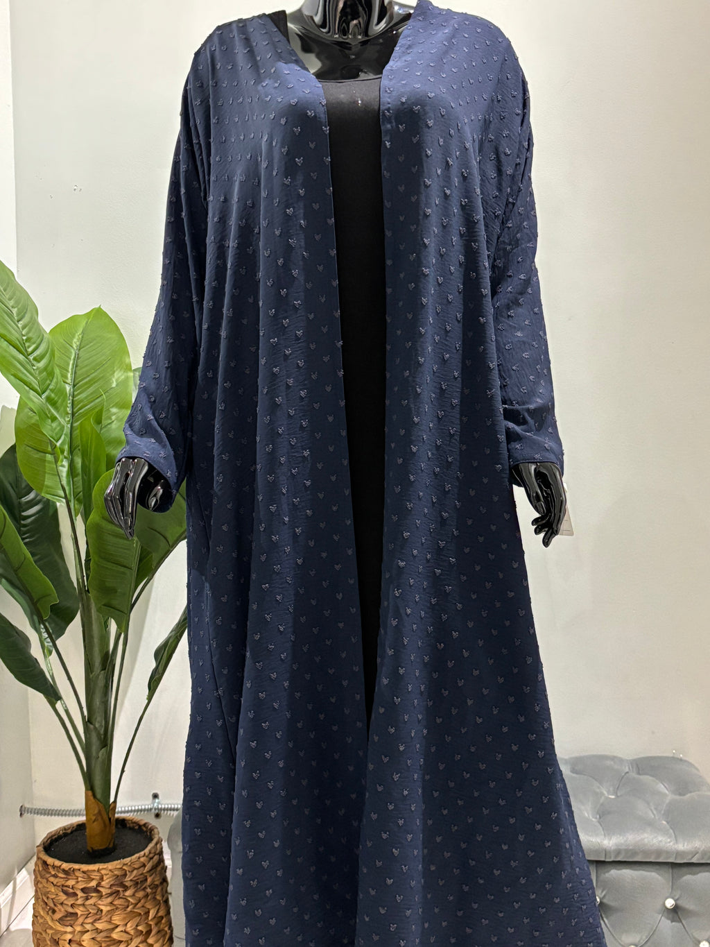 Dark blue Abaya