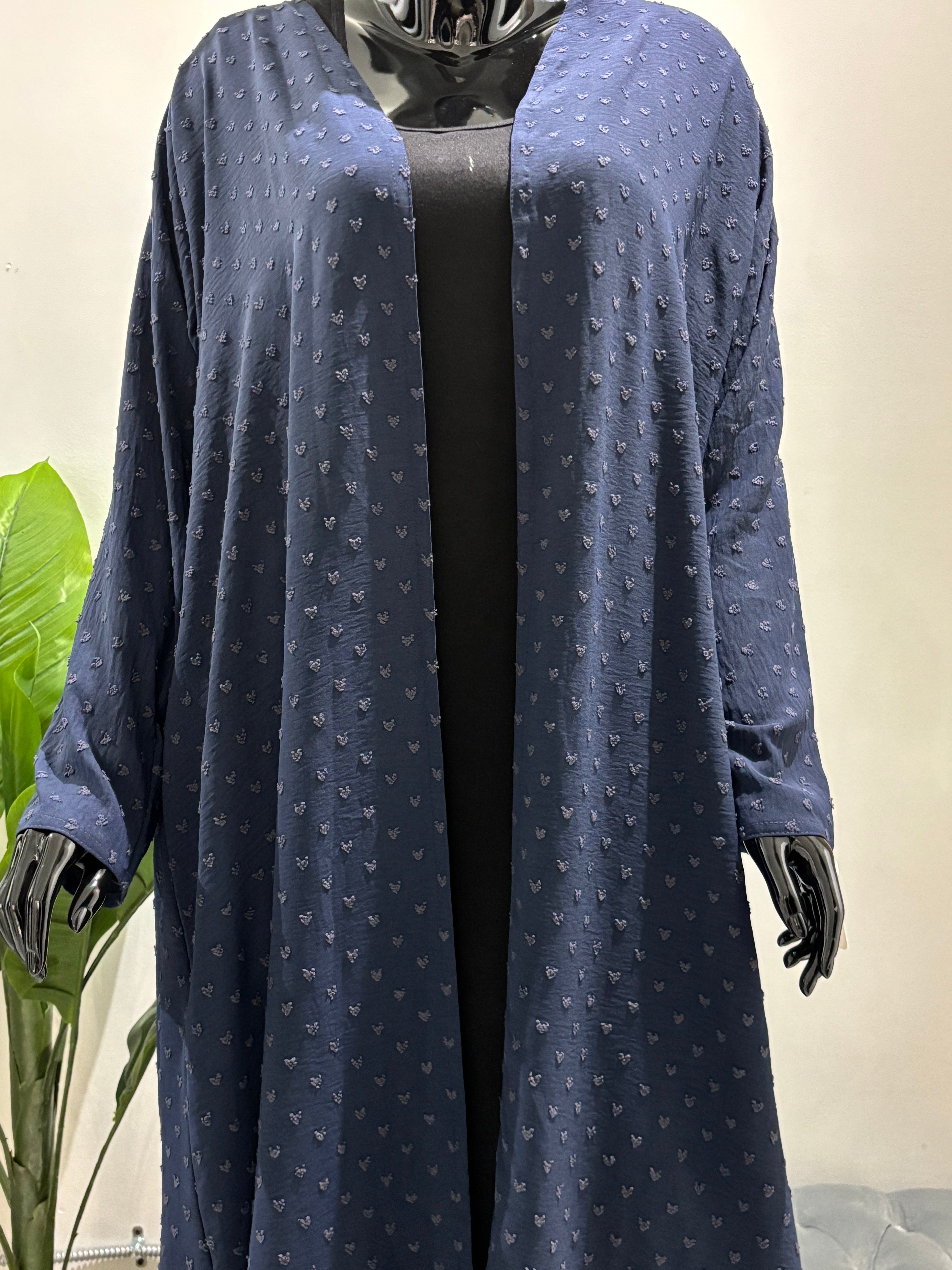 Dark blue Abaya