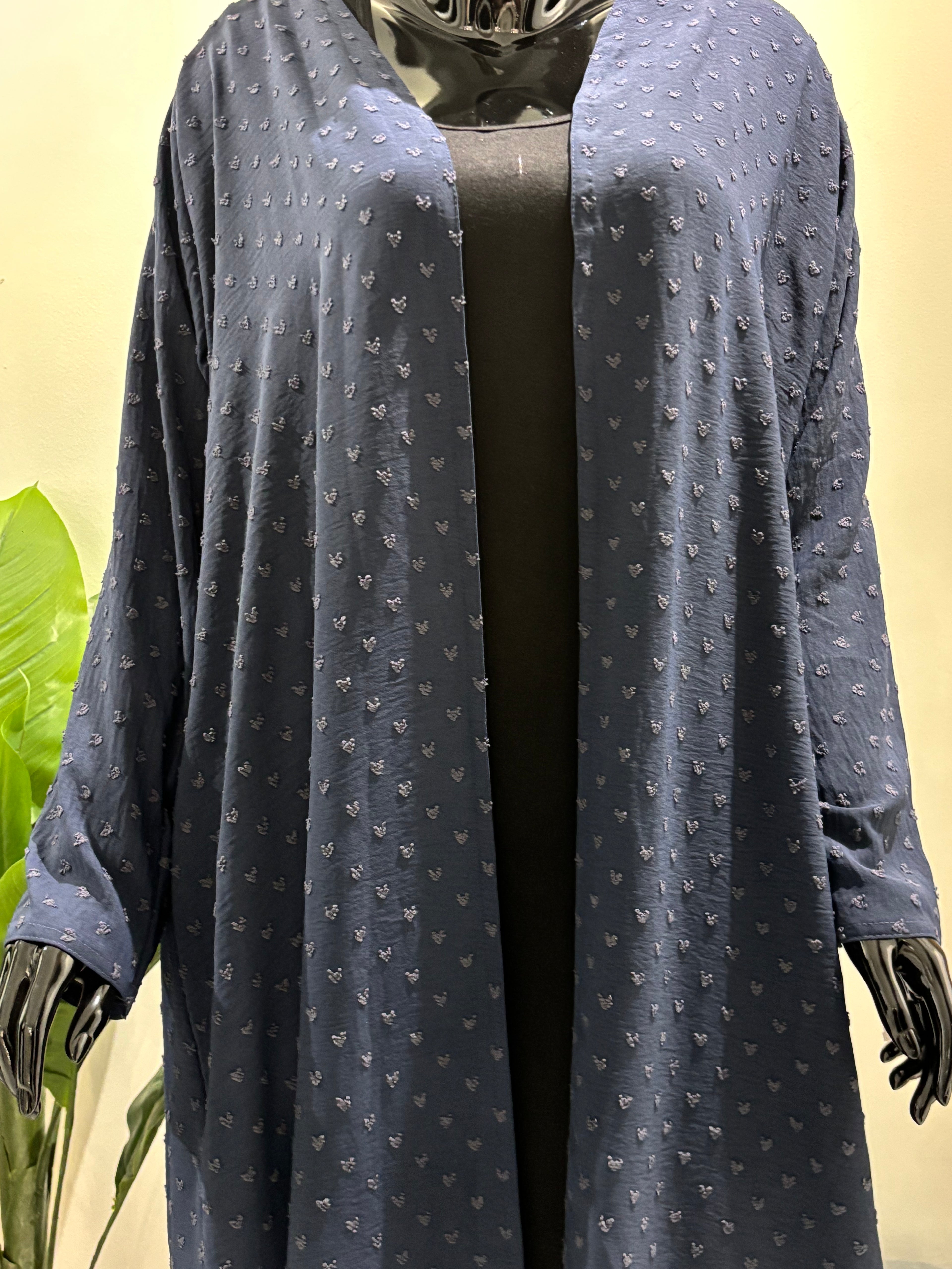 Dark blue Abaya