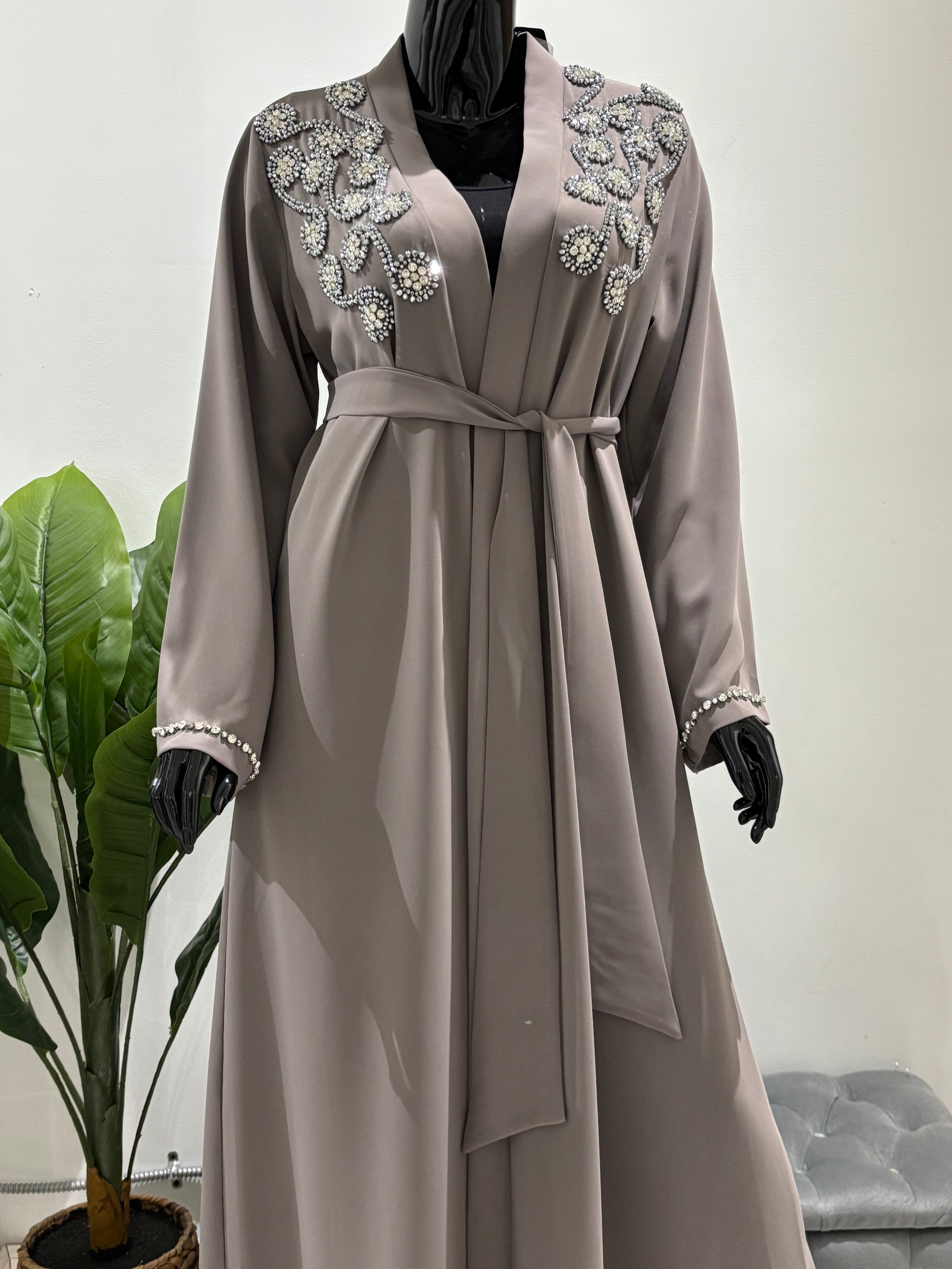 Beige abaya