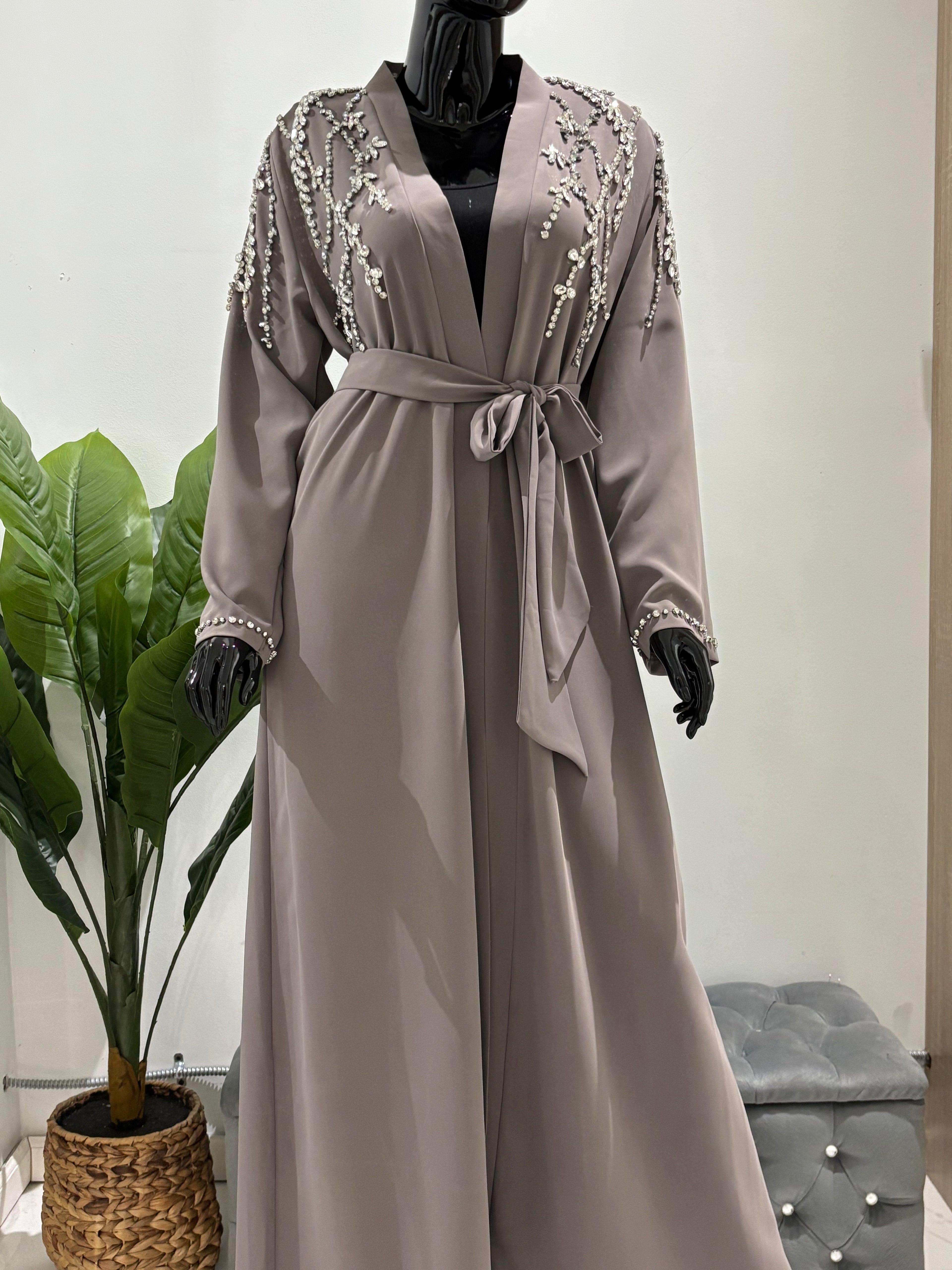 Beige Abaya