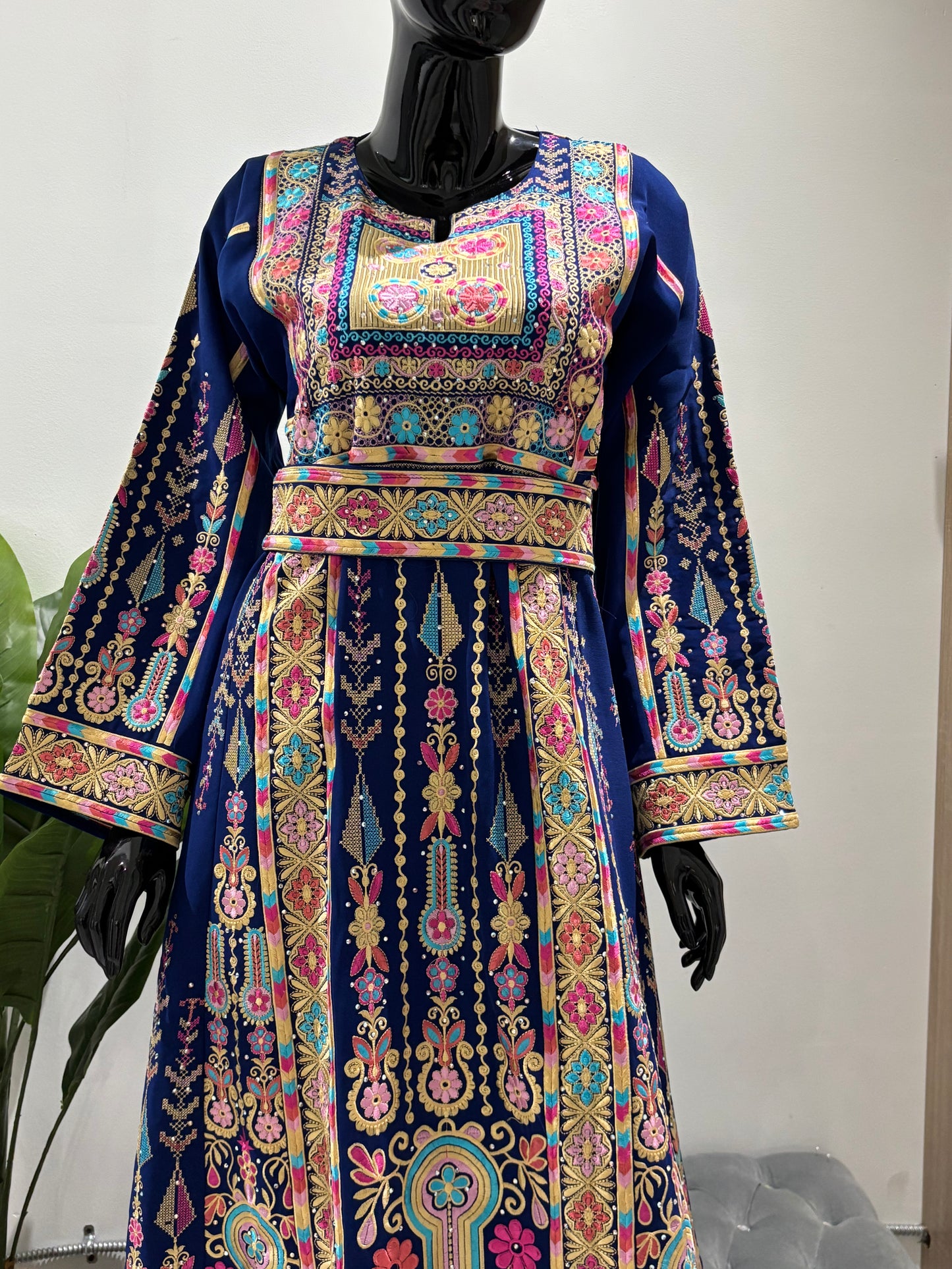 Elegant Navy thobe