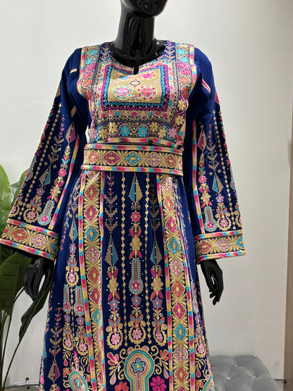 Elegant Navy thobe