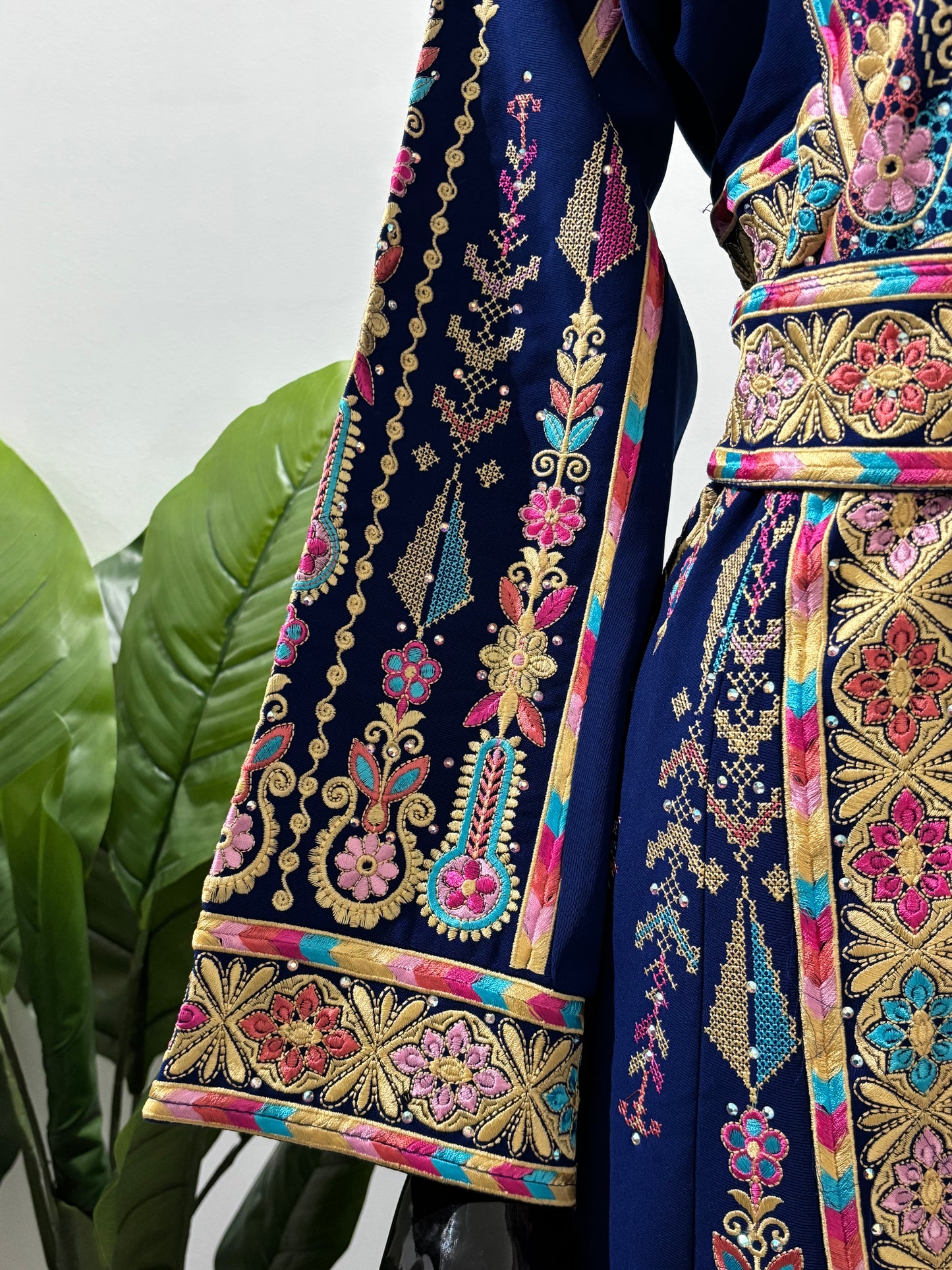 Elegant Navy thobe