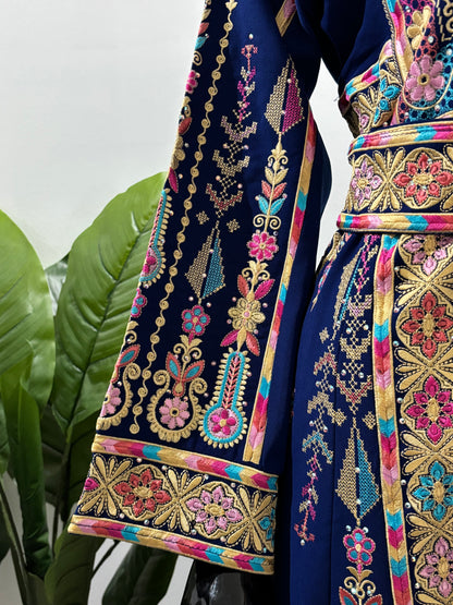 Elegant Navy thobe