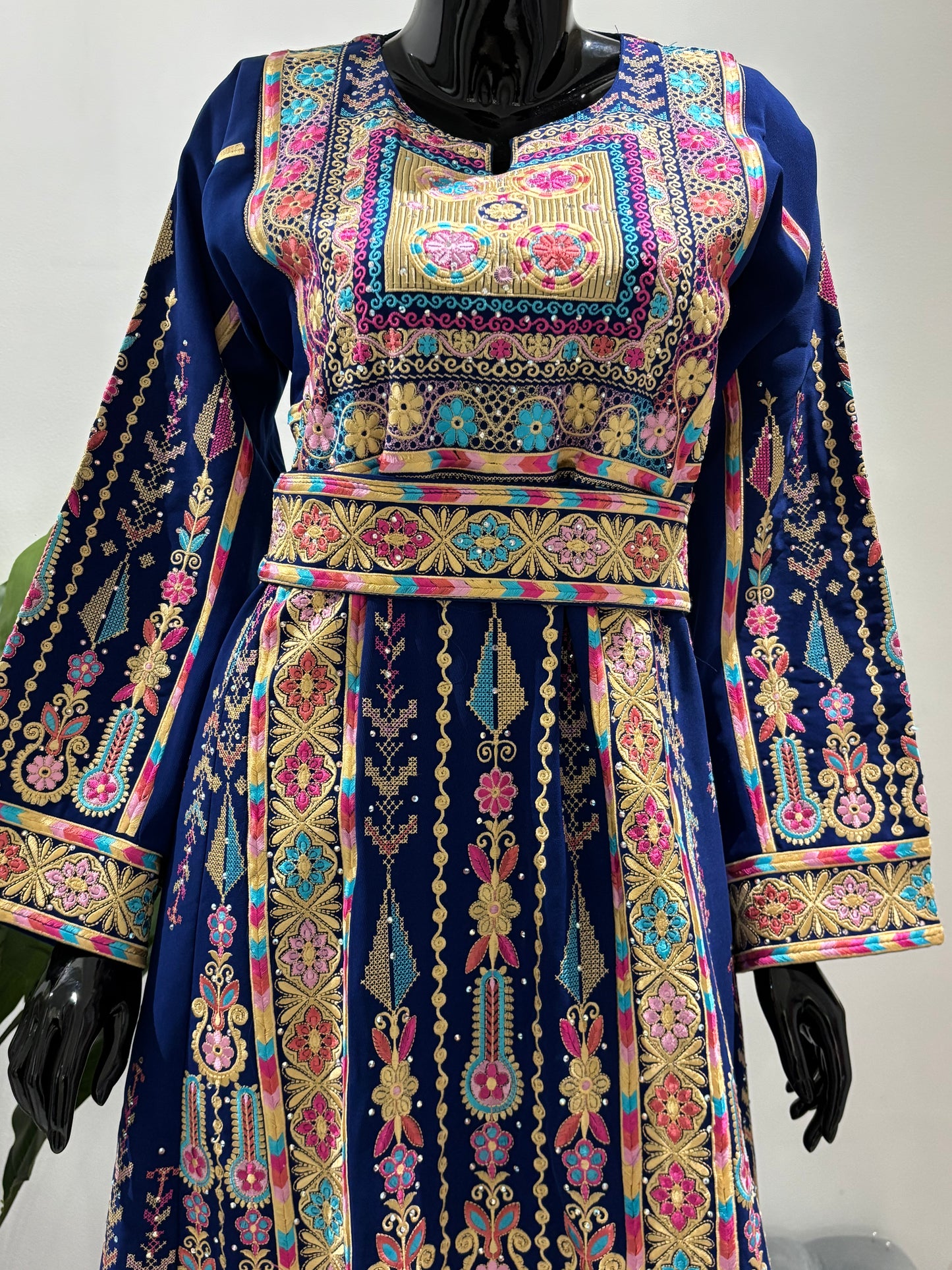 Elegant Navy thobe