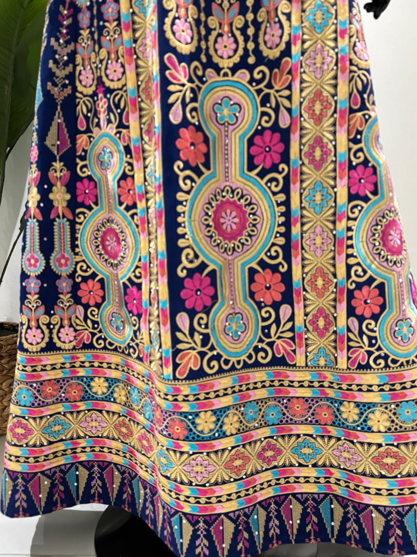 Elegant Navy thobe