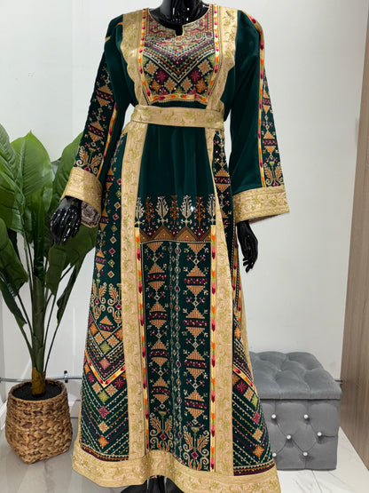 Dark green thob