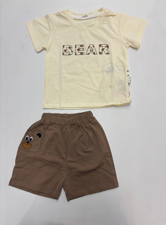 BOYS' 2-PIECE SHORTS SET OUTFIT