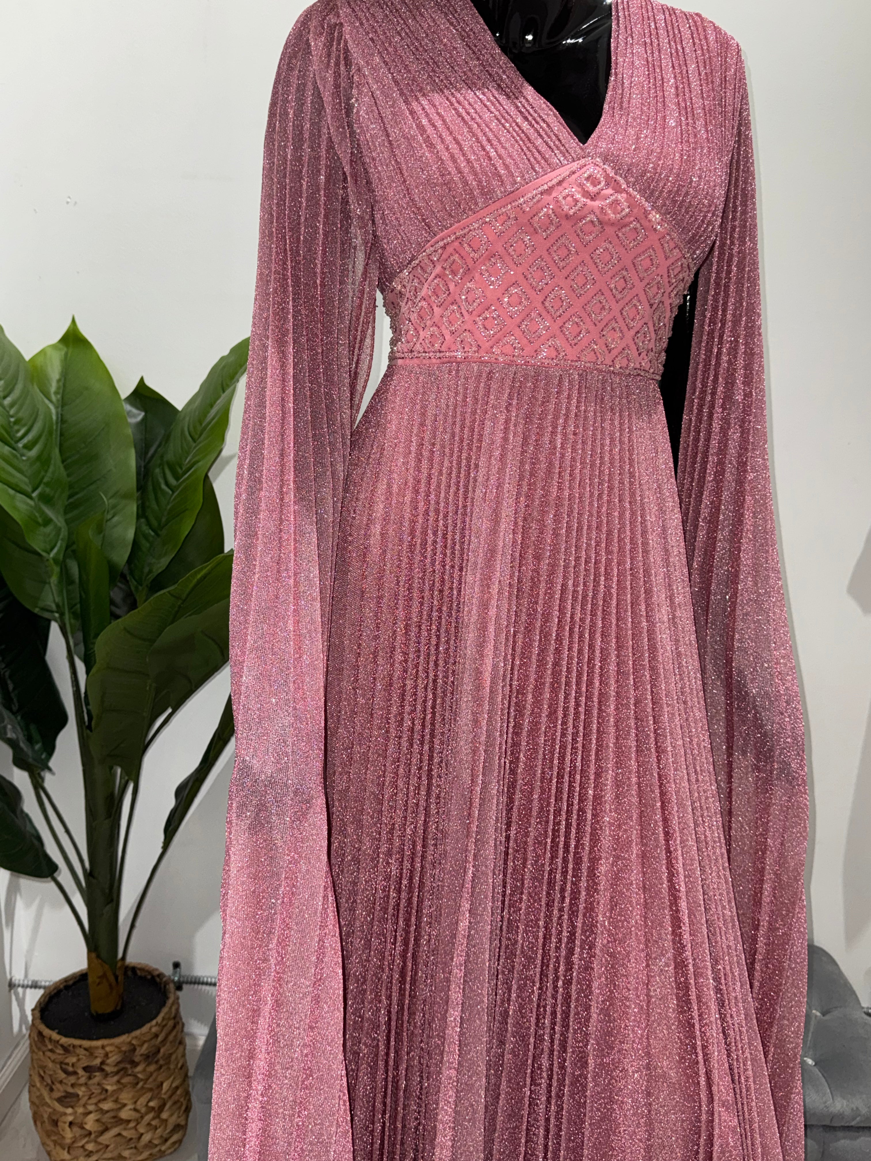 Dark pink women Dress