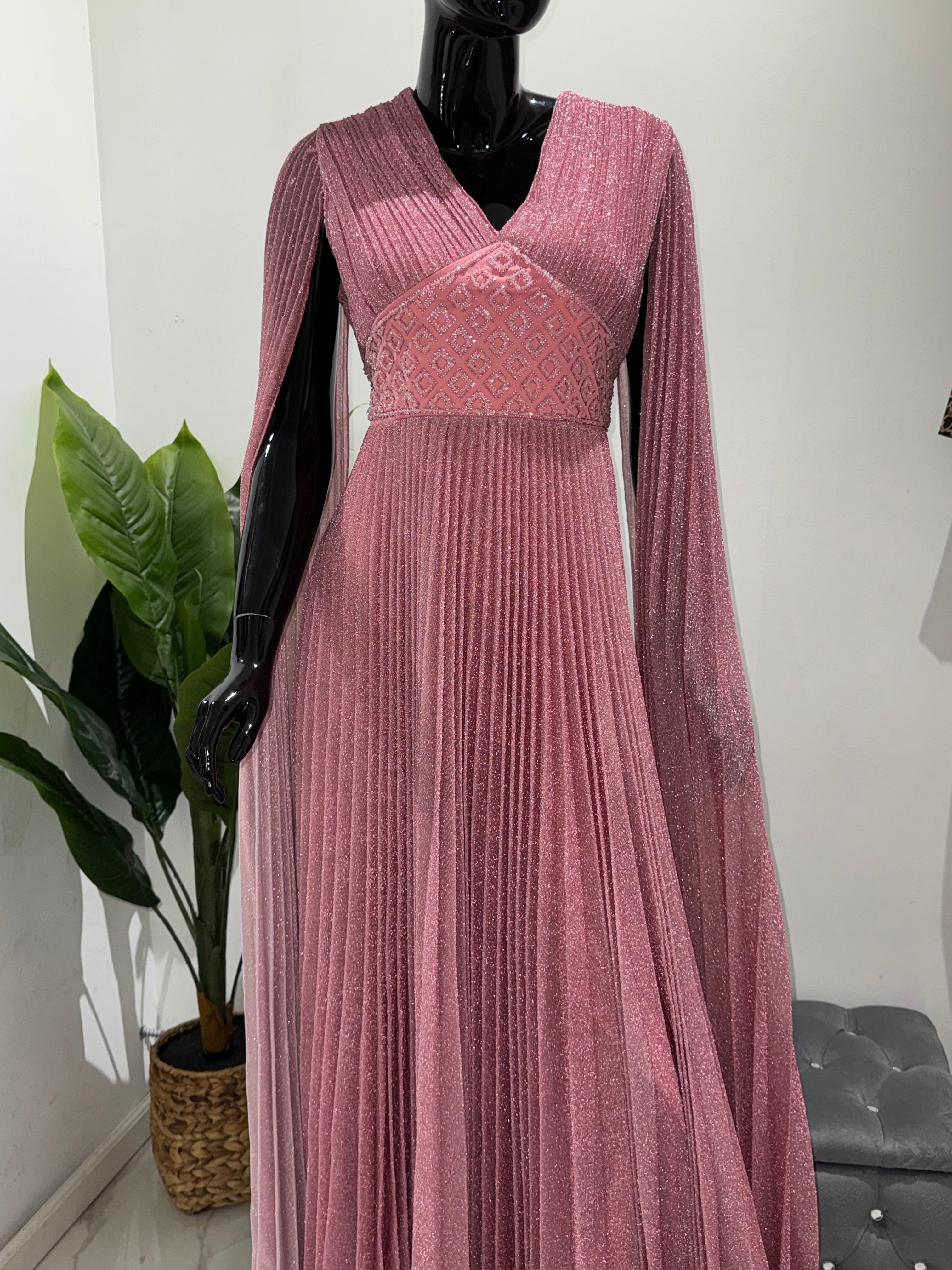 Dark pink women Dress