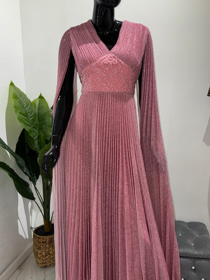 Dark pink women Dress