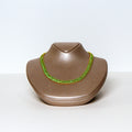 Silver Green necklace