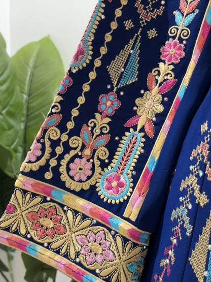 Elegant Navy thobe